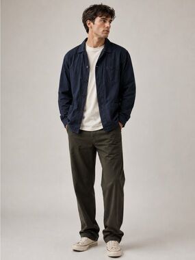 Universal Works - Men's Navy Shirt